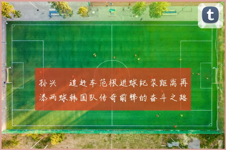 孙兴慜追赶车范根进球纪录距离再添两球韩国队传奇前锋的奋斗之路